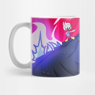 Webby and Godzilla: Best Friends Forever Mug